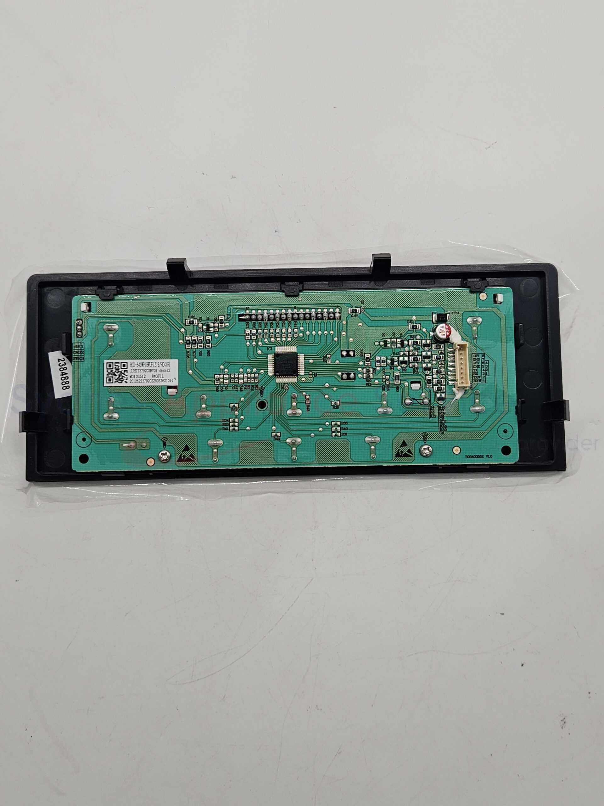DISPLAY DECORATIVE BOARD COMPONENT - K2384888 - K2384888 - Part for - - Models: B32U9, B41N7, B46NZ, B4KSV, B4LS2, B4X3W, B5DSP, B6T6D, B7U7H, B89AW, B89AX, B8HLW, B8KSU, HRCD640TBW, HRCD640TSW DISPLAY DECORATIVE BOARD COMPONENT - K2384888 - K2384888 - Part for - - Models: B32U9, B41N7, B46NZ, B4KSV, B4LS2, B4X3W, B5DSP, B6T6D, B7U7H, B89AW, B89AX, B8HLW, B8KSU, HRCD640TBW, HRCD640TSW