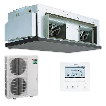 mitsubishi electric ducted air conditioner